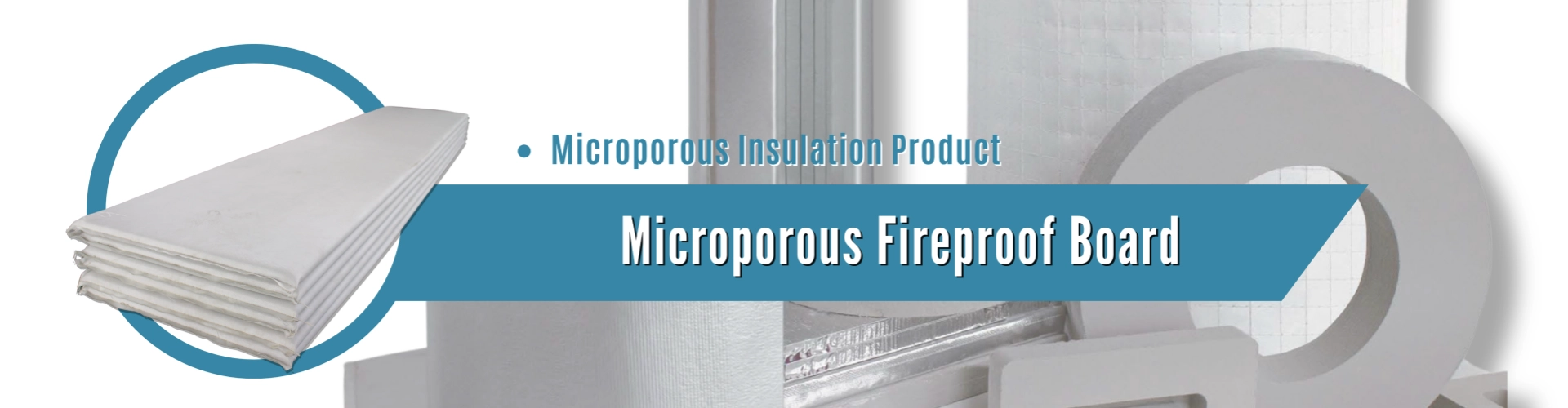Microporous fireproof board