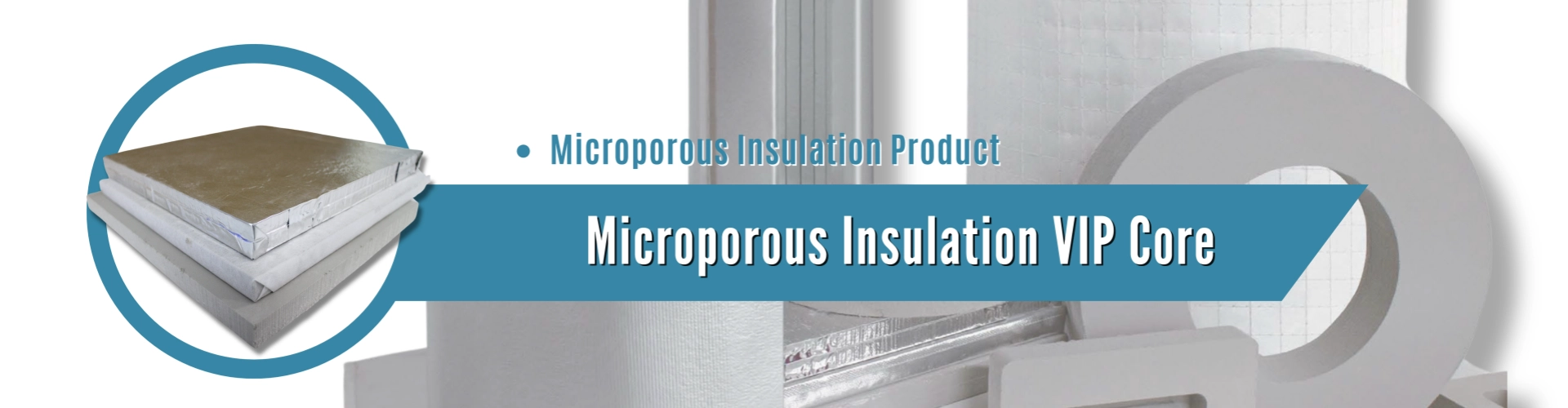 Microporous vip core